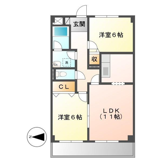 【間取り】 | アリベ倉敷
