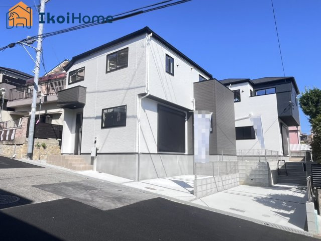 明石市朝霧山手町　新築戸建　全2棟　1号地の前面道路含む現地写真|【ホームページに現地動画掲載中】●年中無休：当日予約可●全2区画の限定販売！お早めに！
