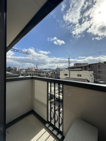 シャルマンコートのバルコニー