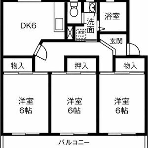 衣浦マンションC棟の間取り