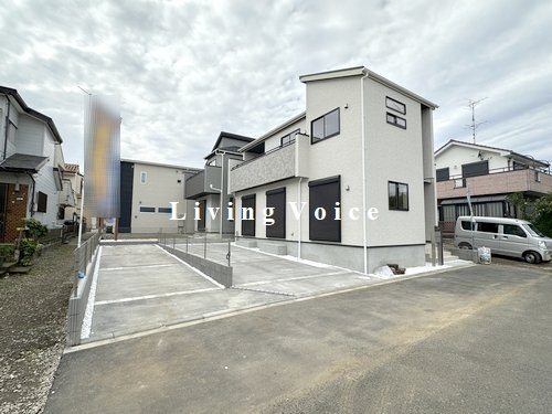 【外観】 | 【仲介手数料０円】相模原市中央区淵野辺本町1丁目2期　2号棟　新築一戸建て　全2棟 | 全体　相模原市中央区淵野辺本町1丁目2期　新築一戸建て　全2棟