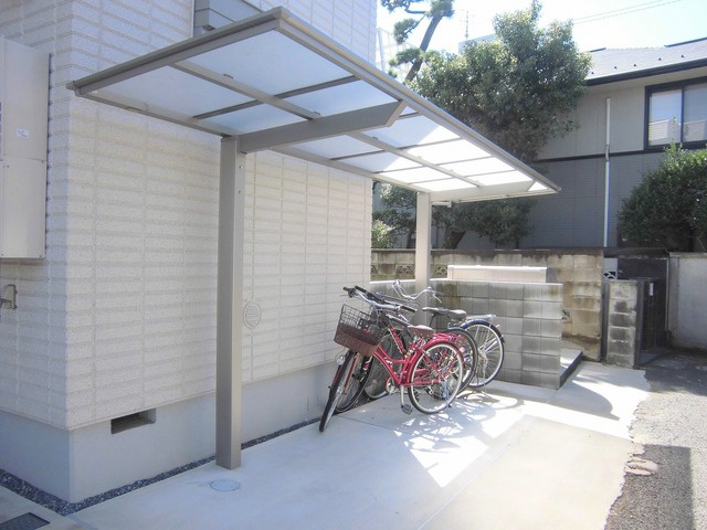 ハイムニューフィールドのその他共用部分|★屋根付き自転車駐輪場★