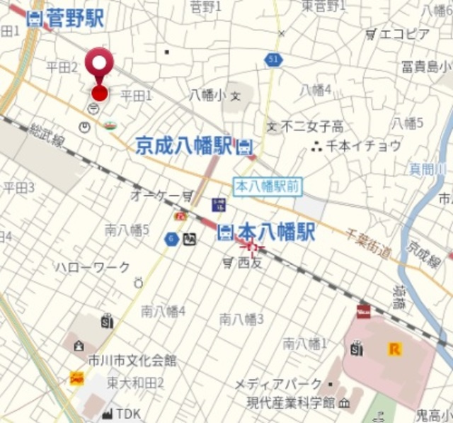 ハイムニューフィールドの地図|★案内図★