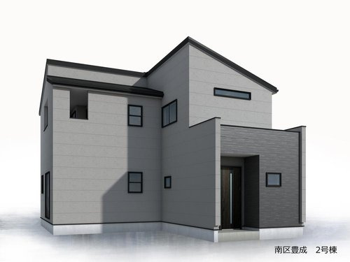 リーブルガーデン　岡山市南区豊成【仲介手数料無料】の外観パース