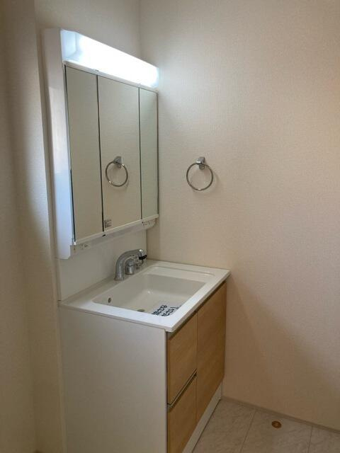 リーブルガーデン第５小山西城南　新築一戸建ての独立洗面台