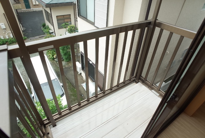 ラ・マイレ・アレイのバルコニー