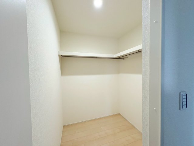 リーブルガーデン　岐阜市手力町第２　全２区画分譲の収納|■ウォークインクローゼット　■ヤマダ不動産　株式会社リライフ　
■夢のマイホーム購入をフルサポートします！