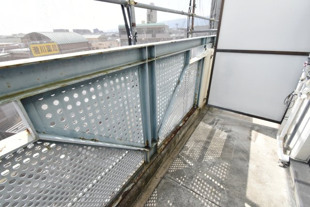 ハイツシャロームのバルコニー