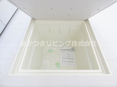 【収納】 | 真岡市下高間木2期 | お米や調味料の収納に◎床下収納♪