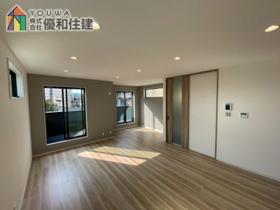 【居間・リビング】 | 新築戸建　明石市荷山町