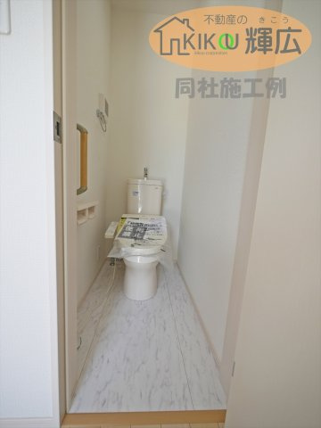 【トイレ】 | 明石市二見町西二見（全1棟）新築 | 同社施工例です。