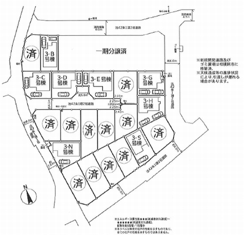 【区画図】 | 【仲介手数料０円】相模原市南区上鶴間本町9丁目3期　新築一戸建て　全20棟 | 【仲介手数料０円】相模原市南区上鶴間本町9丁目　新築一戸建て　全12棟