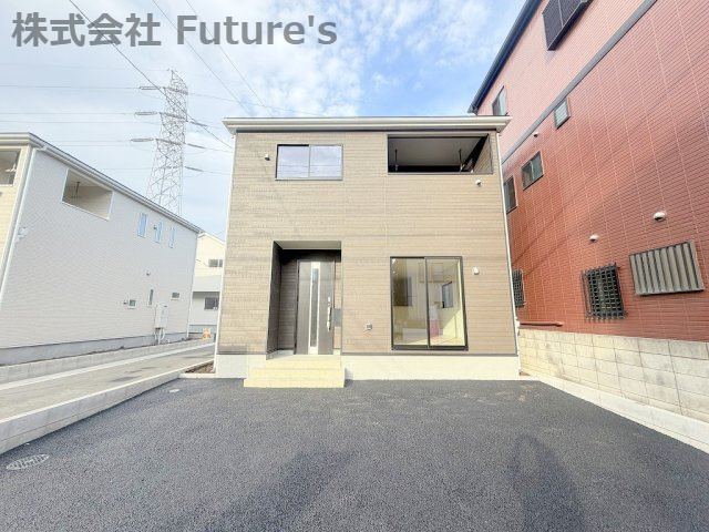 三郷市戸ケ崎3丁目　新築戸建　全7棟　7号棟の外観|「三郷中央」「金町」「松戸」駅からバス便あり・三郷市戸ケ崎３丁目エリア