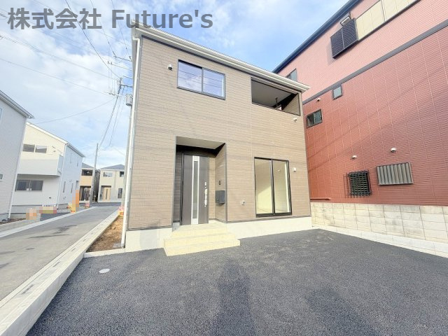 三郷市戸ケ崎3丁目　新築戸建　全7棟　7号棟の外観|全7棟の新築分譲住宅
