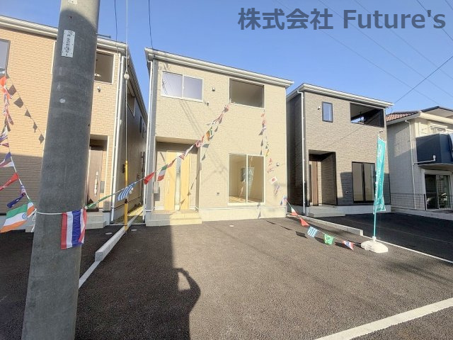 三郷市戸ケ崎3丁目　新築戸建　全7棟　4号棟の外観|全7棟の新築分譲住宅