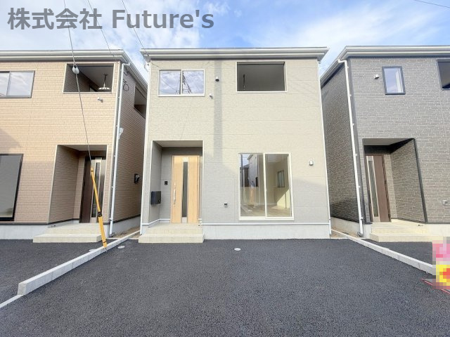 三郷市戸ケ崎3丁目　新築戸建　全7棟　4号棟の外観|「三郷中央」「金町」「松戸」駅からバス便あり・三郷市戸ケ崎３丁目エリア