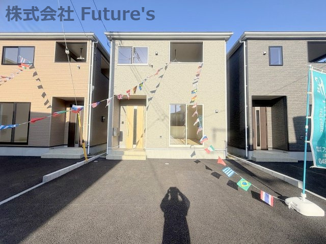 三郷市戸ケ崎3丁目　新築戸建　全7棟　4号棟の外観|「三郷中央」「金町」「松戸」駅からバス便あり・三郷市戸ケ崎３丁目エリア