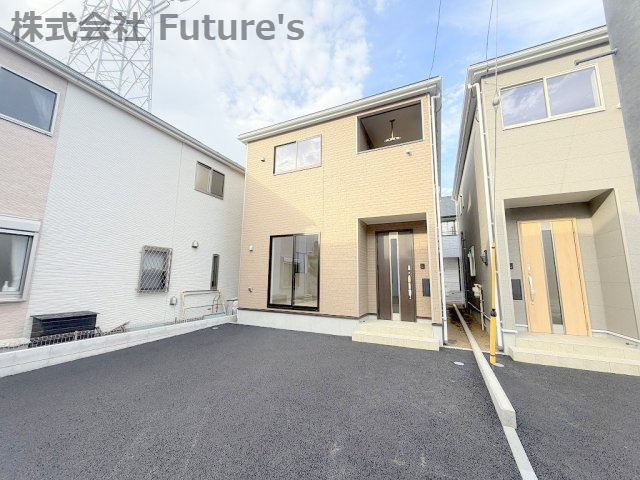 三郷市戸ケ崎3丁目　新築戸建　全7棟　3号棟の外観|全7棟の新築分譲住宅