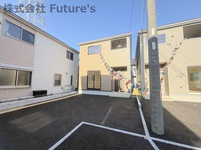 三郷市戸ケ崎3丁目　新築戸建　全7棟　3号棟の外観|全7棟の新築分譲住宅