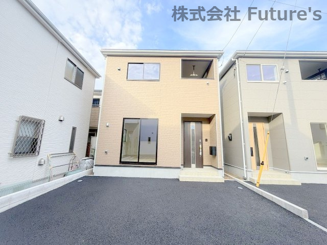 三郷市戸ケ崎3丁目　新築戸建　全7棟　3号棟の外観|「三郷中央」「金町」「松戸」駅からバス便あり・三郷市戸ケ崎３丁目エリア