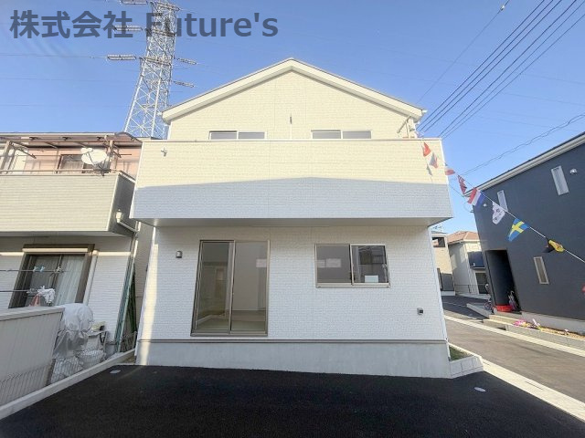 三郷市戸ケ崎3丁目　新築戸建　全7棟　2号棟の外観|「三郷中央」「金町」「松戸」駅からバス便あり・三郷市戸ケ崎３丁目エリア