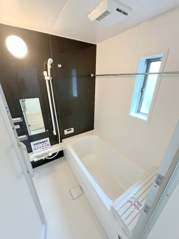 三郷市戸ケ崎3丁目　新築戸建　全7棟　2号棟の浴室|追焚・浴室乾燥機付きの快適な一坪バス