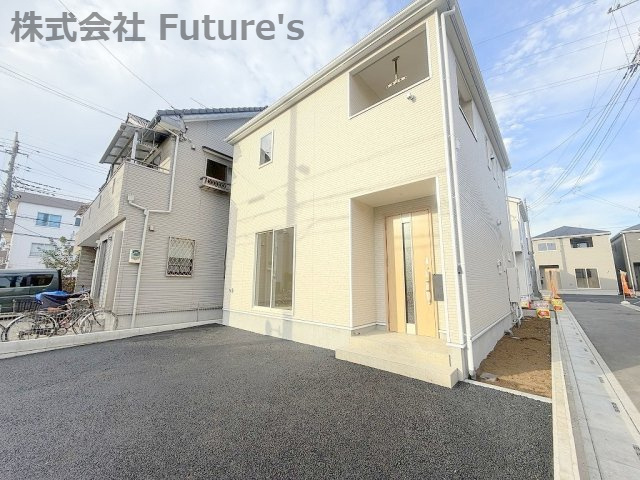 三郷市戸ケ崎3丁目　新築戸建　全7棟　1号棟の外観|全7棟の新築分譲住宅