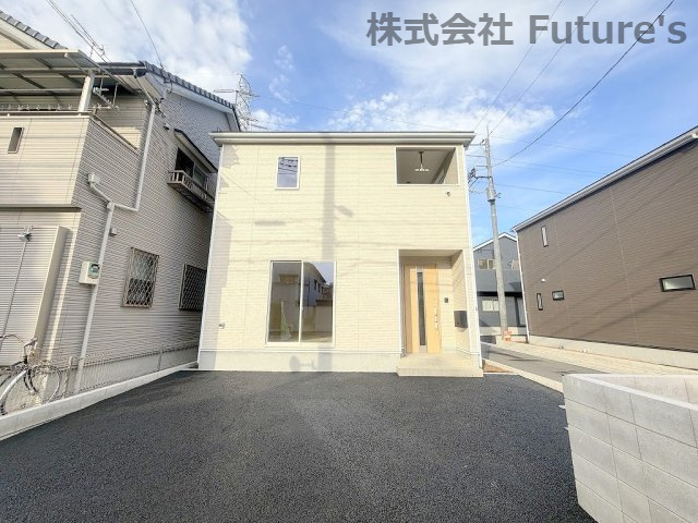 三郷市戸ケ崎3丁目　新築戸建　全7棟　1号棟の外観|「三郷中央」「金町」「松戸」駅からバス便あり・三郷市戸ケ崎３丁目エリア