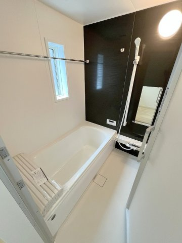 三郷市戸ケ崎3丁目　新築戸建　全7棟　1号棟の浴室|追焚・浴室乾燥機付きの快適な一坪バス