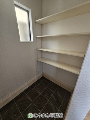 【玄関】 | 真岡市下高間木2期 | 自転車やゴルフバックの収納に◎玄関シューズインクローク♪