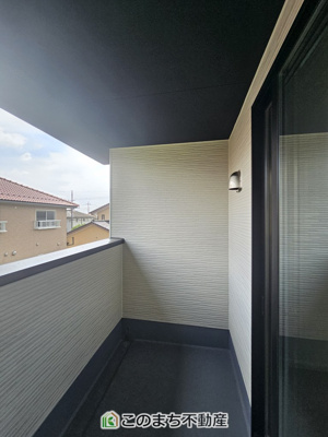 【バルコニー】 | 真岡市下高間木2期 | 多少の雨も安心のインナーバルコニー♪