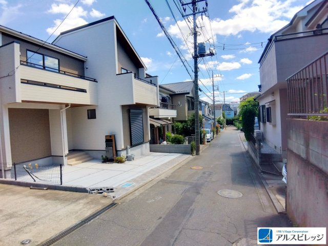 新築／ふじみ野市南台２丁目　全1棟の前面道路含む現地写真