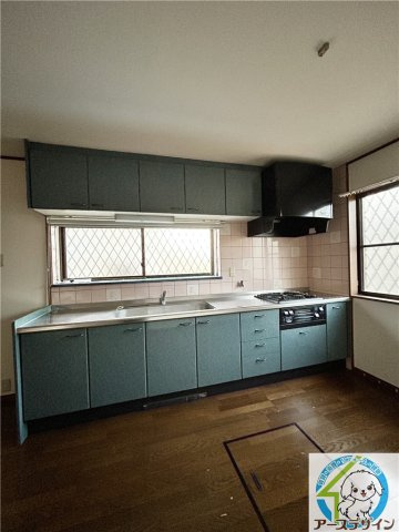 明石市鳥羽倉庫付貸家のキッチン