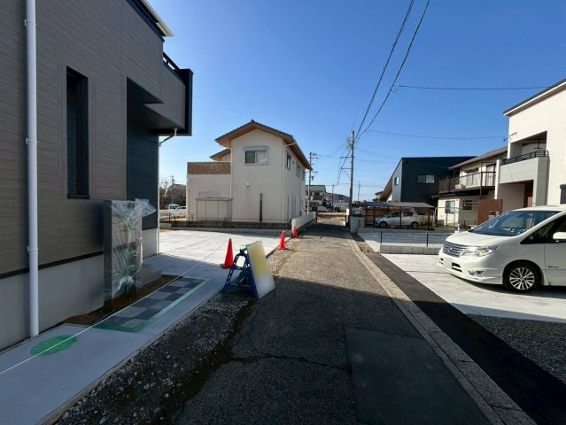 ブルーミングガーデン　江南市江森町西　全4区画分譲のバルコニー|バルコニーは南向きで洗濯物もよく乾きます！