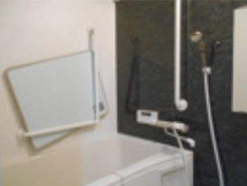 ロータリー板宿の浴室