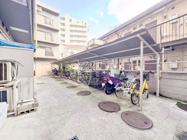 グリーンキャピタル竹ノ塚第2の駐輪場