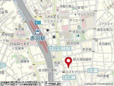 【地図】 | ドルチェ東京赤羽
