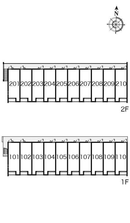 クレイノエスペランサ神立の区画図|画像3