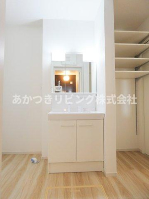 【独立洗面台】 | 真岡市亀山22期 | 使いやすい独立洗面台です