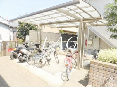 【その他共用部分】 | ジュネスドゥ | 駐輪場です。