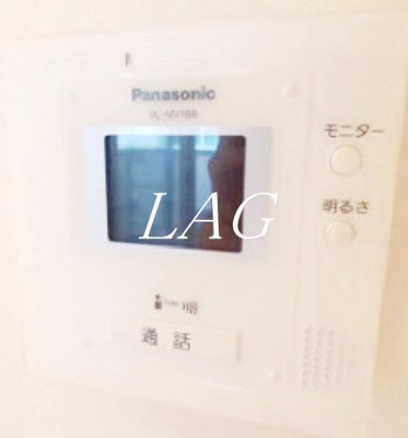 【セキュリティ】 | ジュネスドゥ | モニター付きインターフォンです。（同仕様です。）