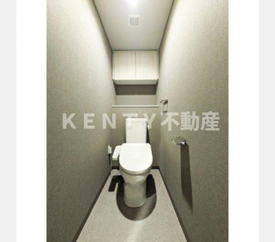 【トイレ】 | テラス鵜の木ノース | 落ち着いた色調のトイレです