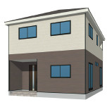 仲介手〇料不要　クレイドルガーデン合志市野々島第２【西合志中央小・西合志中】の外観パース|外観パースです