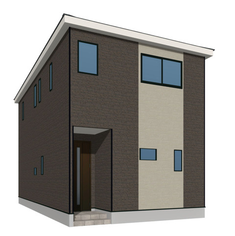 仲介手〇料不要　クレイドルガーデン北区池田第２【高平台小・京陵中】の外観パース|外観パースです