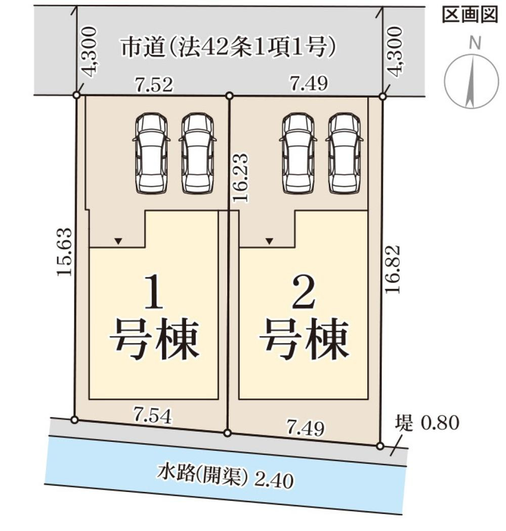 リーブルガーデン　岡山市東区西大寺射越(第2)【仲介手数料無料】の区画図