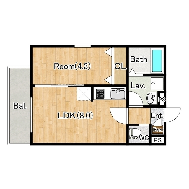 ジーメゾン柏西原の間取り