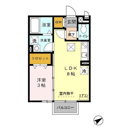 アルバ Ｂの間取り