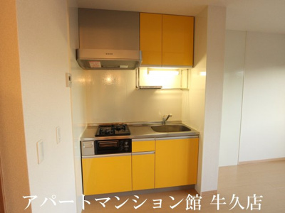 【キッチン】 | アルバ Ｂ | 対面式システムキッチン(2口ｶﾞｽｺﾝﾛ付）