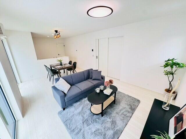 リナージュ小山城東４丁目第１期　新築一戸建てのその他|【1号棟】17帖+エアコン設置