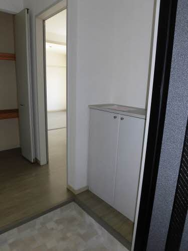 ファミール・ビレジ C棟の玄関